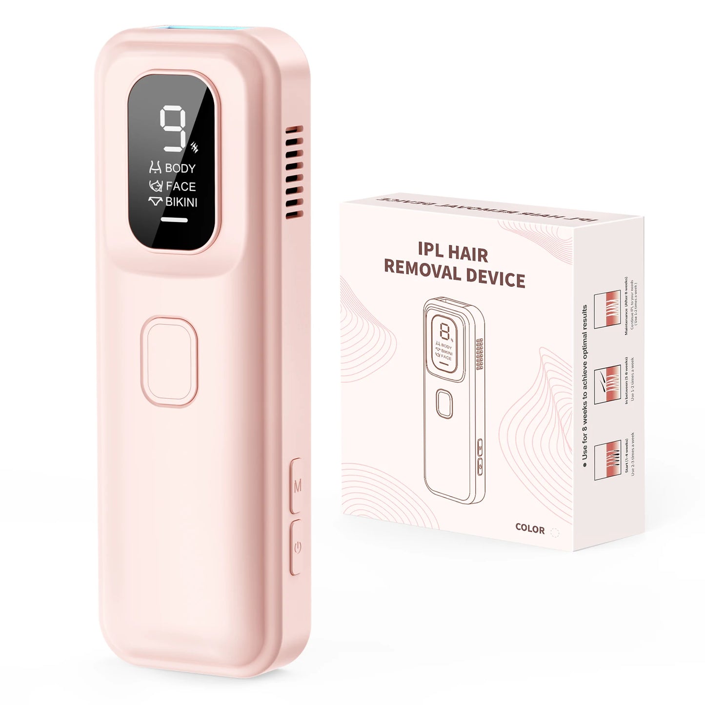 IPL Laser Hair Removal Device Ice-Cooling 3 in 1 Painless