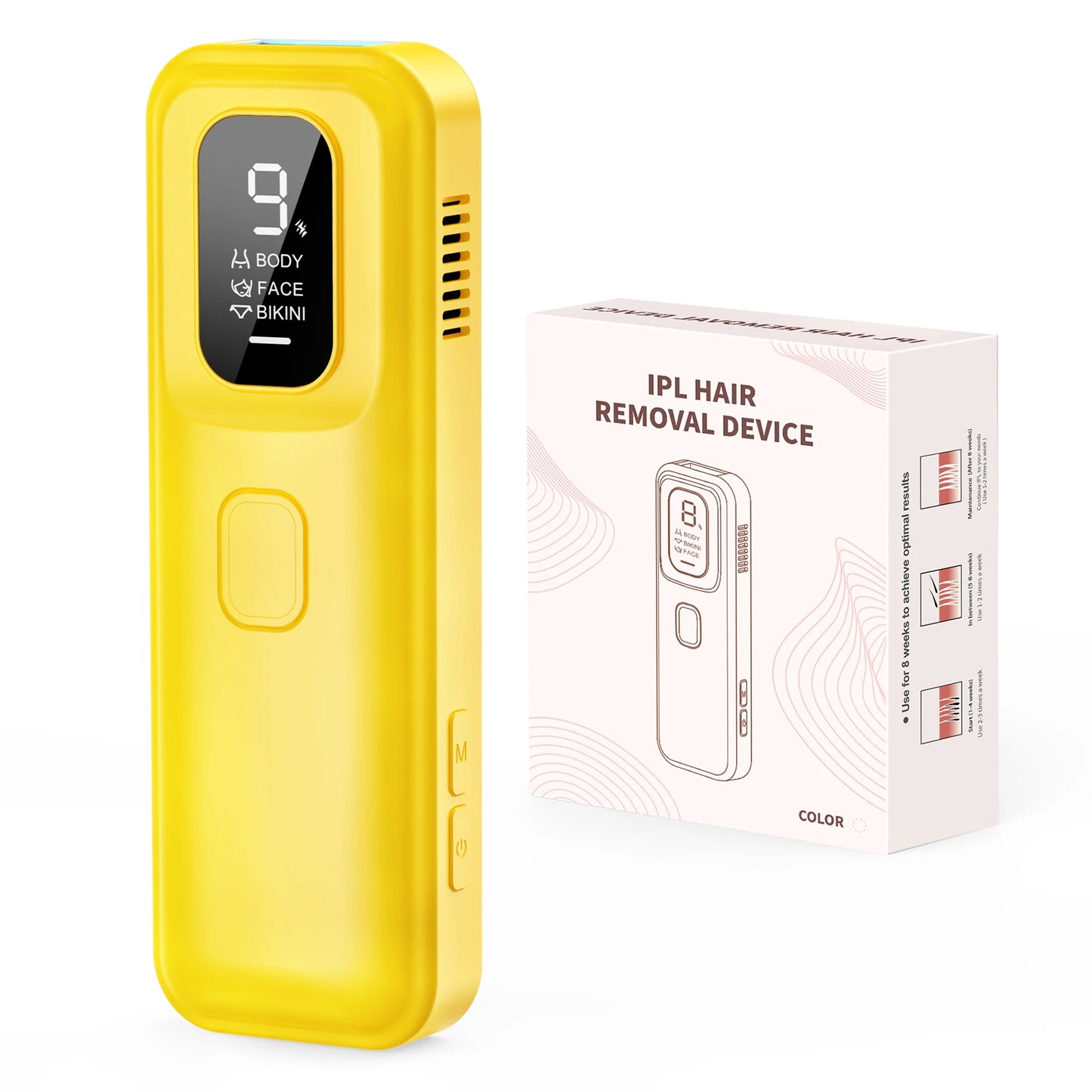 IPL Laser Hair Removal Device Ice-Cooling 3 in 1 Painless